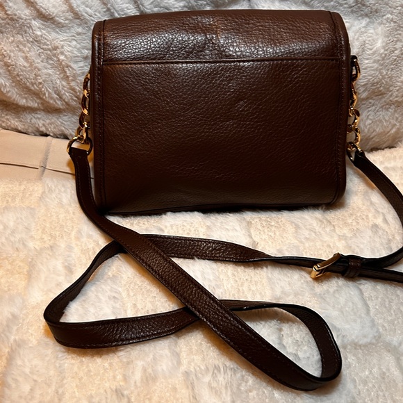 Michael Kors Brown Pebbled Leather Crossbody - Picture 2 of 8
